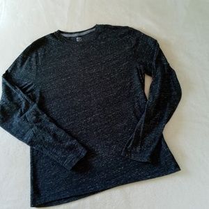 Simple Gray Long Sleeve Tee